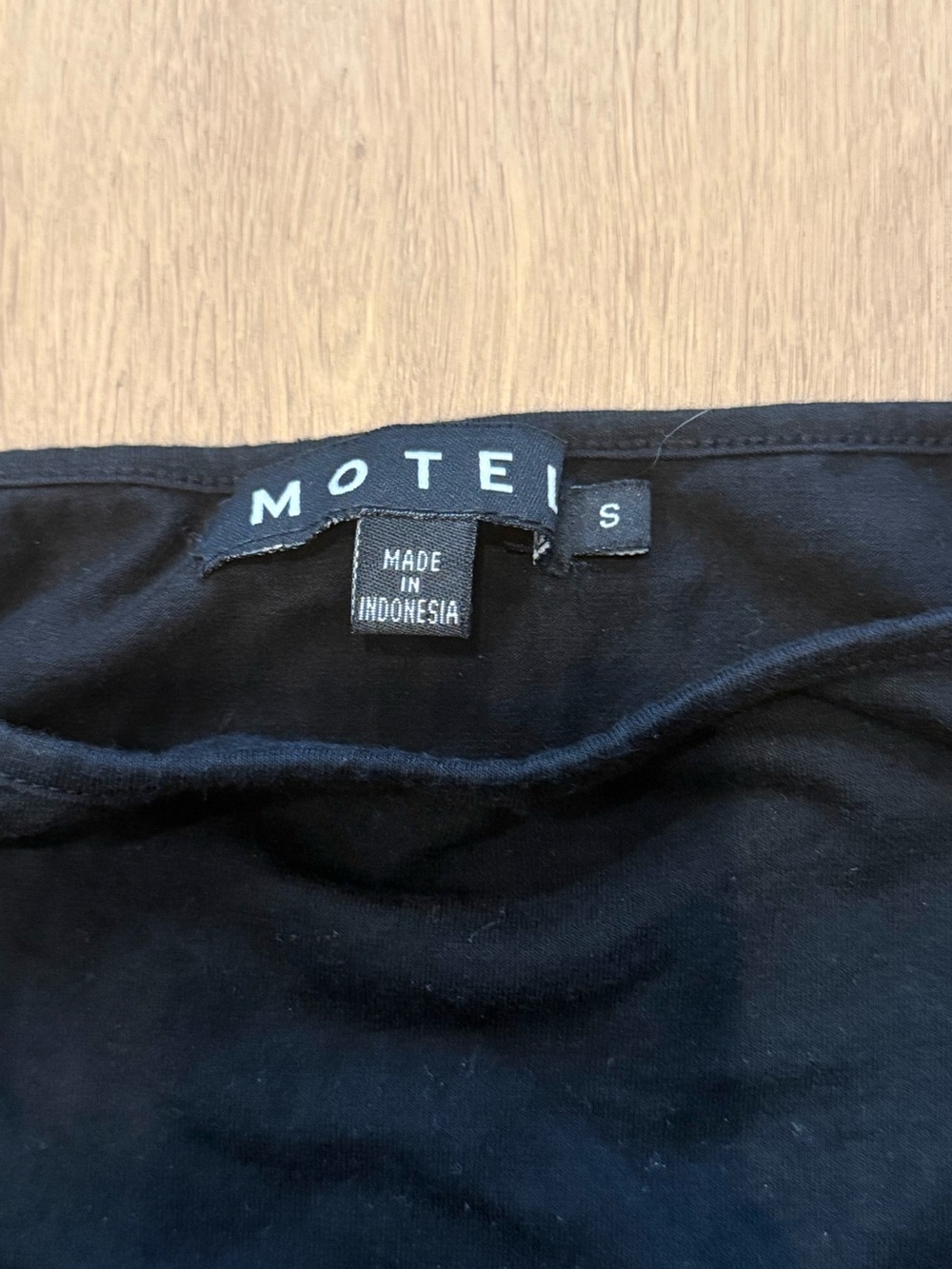 Motel Rocks Black Tank Top - Picture 2 of 2